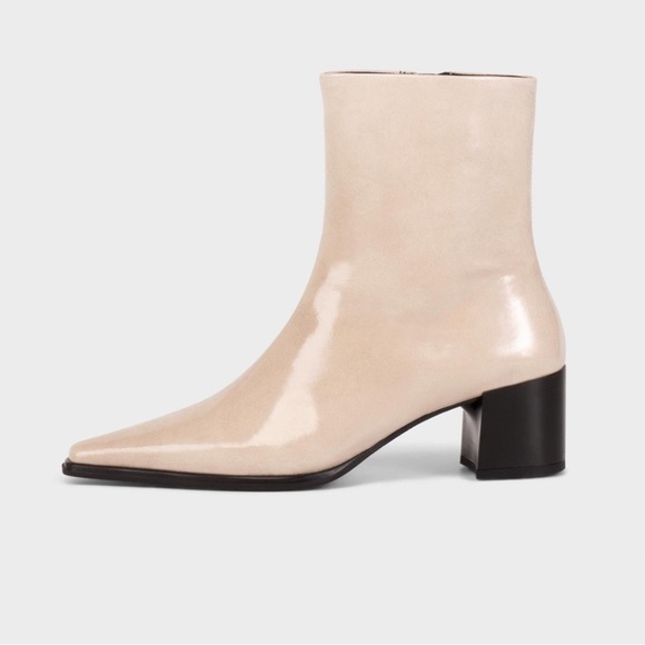 Vagabond Shoes - Vagabond Gisele Boot Sand Patent Leather 37